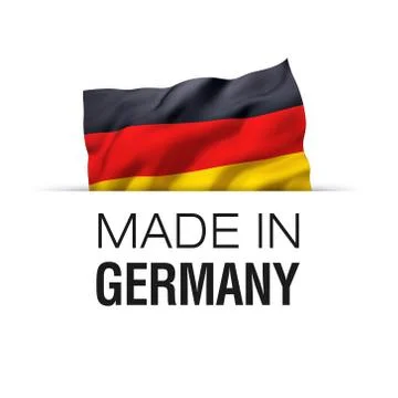 Made in Germany - Label Stock Illustration