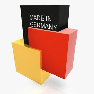 Made in Germany 库存照片