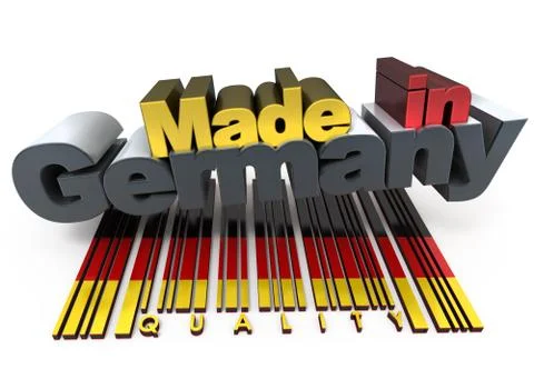 Made in Germany, quality Stock Illustration