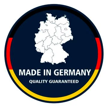 Made in Germany quality stamp. Vector Illustration Stock Illustration