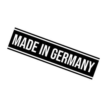 Made in Germany Rubber Stamp Vector Template Stock Illustration