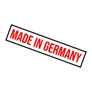Made in Germany Rubber Stamp Vector Template Stock-Illustration