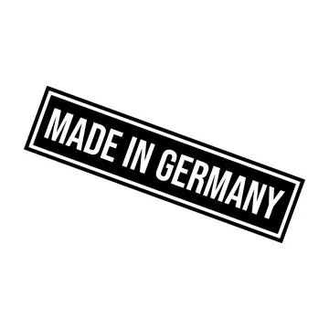 Made in Germany Rubber Stamp Vector Template 스톡 일러스트