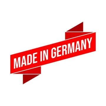 Made in Germany Rubber Stamp Vector Template Stock Illustration