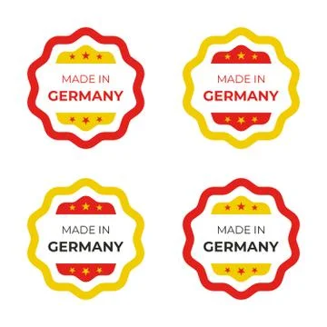 Made in Germany vector illustration design for product and business Stock Illustration