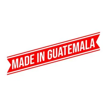 Made in Guatemala Rubber Stamp Vector Template Ilustração Stock