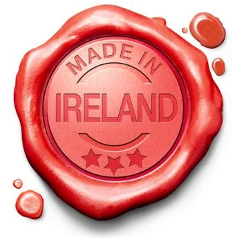 Made in ireland Stock Illustration