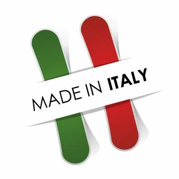 Made in Italy Stock Illustration