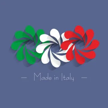 Made in Italy Stock Illustration