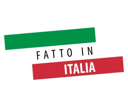 Made in Italy Illustrazione stock