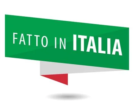 Made in Italy Stock Illustration