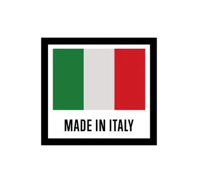 Made in Italy isolated vector label for products Stock Illustration