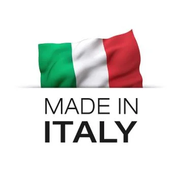 Made in Italy - Label Stock Illustration