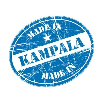 Made in Kampala Stock Illustration