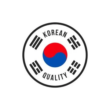 Made in Korea premium quality vector seal icon Stock-Illustration