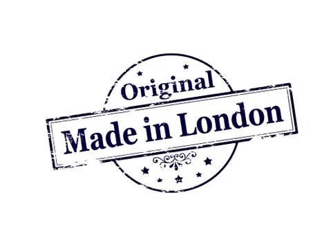 Made in London Stock Illustration
