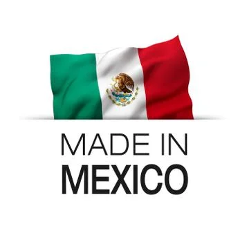 Made in Mexico - Label Stock Illustration
