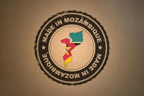 Made in Mozambique Stock Illustration