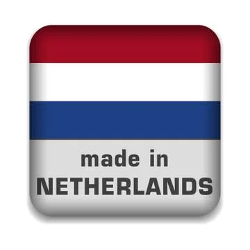 Made in Netherlands Stock Illustration
