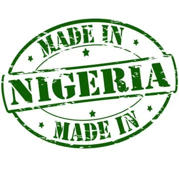 Made in Nigeria Stock Illustration