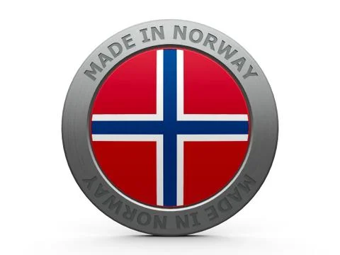 Made in Norway Stock Illustration