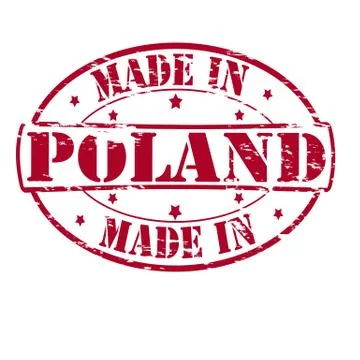 Made in Poland Stock Illustration