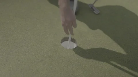 Made putt Video stock 241938932