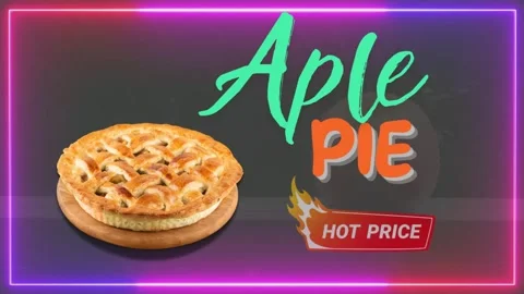 Made from scratch with fresh apples, real butter, sugar, and spices Stock Footage 275316740