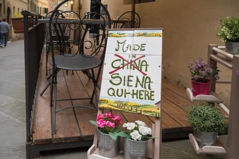 Made in Siena Stock Photos