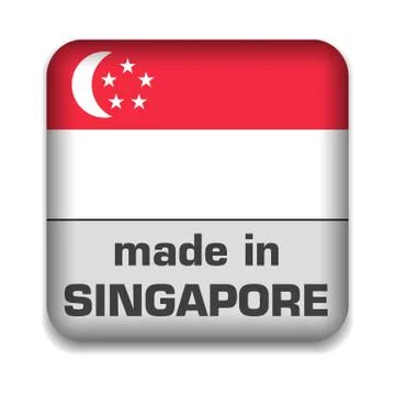 Made in Singapore Stock Illustration
