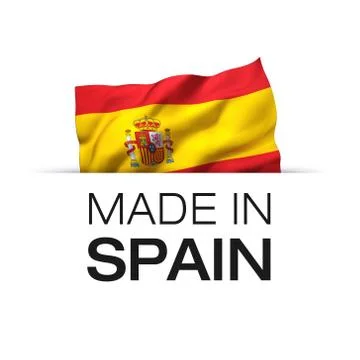 Made in Spain - Label Stock Illustration