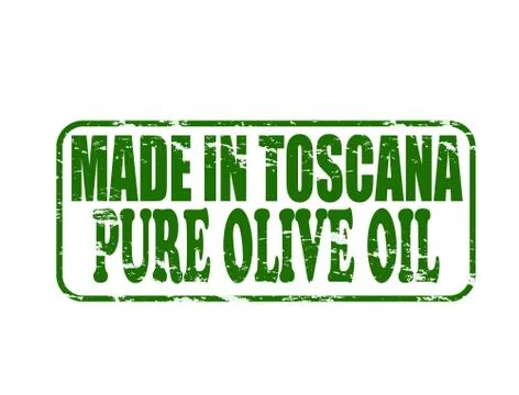 Made in Toscana Stock Illustration