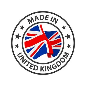 Made in the United Kingdom icon. Vector illustration Stock Illustration