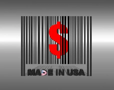 Made in usa. Stock Illustration