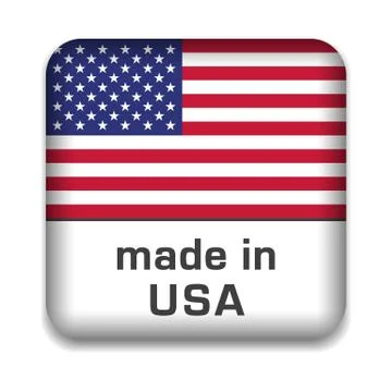 Made in USA Stock Illustration