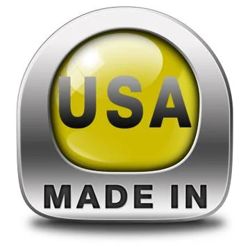 Made in usa Stock Illustration