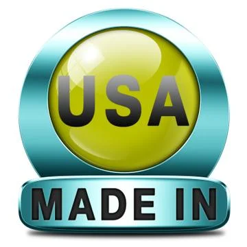 Made in usa Illustrazione stock