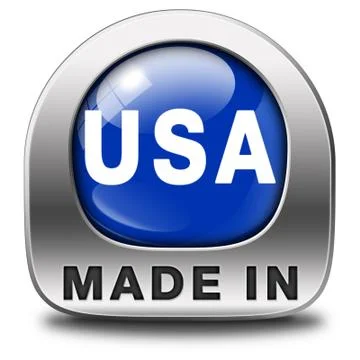Made in usa Stock Illustration