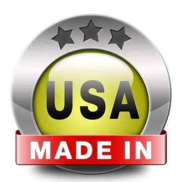 Made in usa Stock Illustration