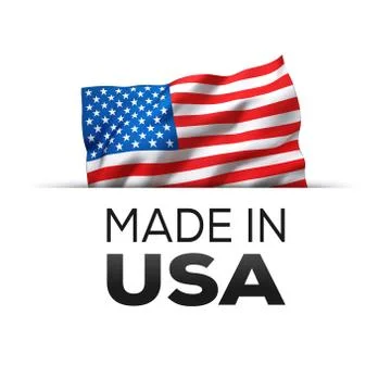 Made in USA - Label Stock Illustration