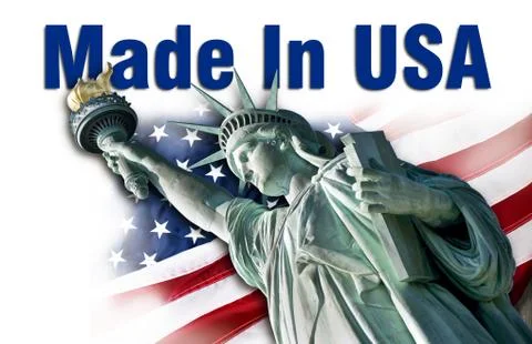 Made in USA. Stock Photos