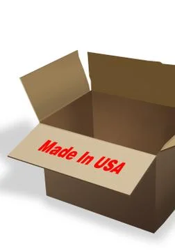 Made in USA. Stock Photos