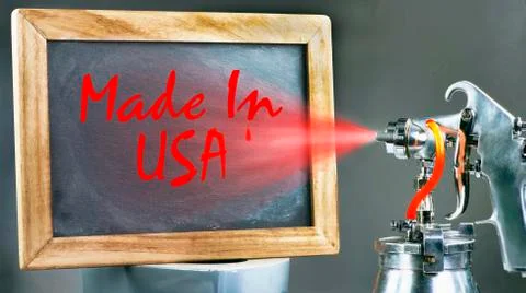 Made in USA. Foto stock