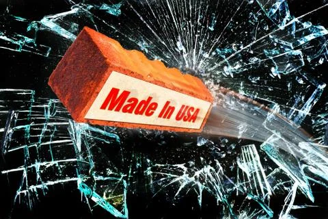 Made in USA. Foto stock