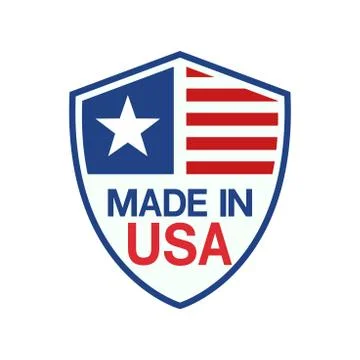 Made in USA sign vector Stock Illustration