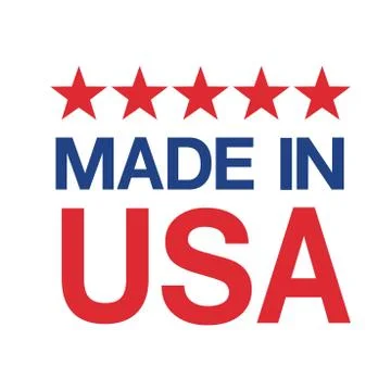 Made in USA sign vector Stock Illustration