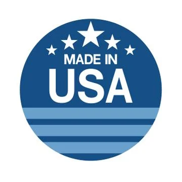 Made in USA sign vector Stock Illustration