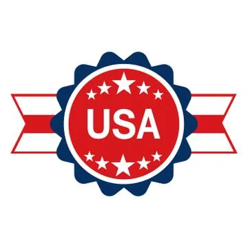 Made in USA sign vector Stock Illustration