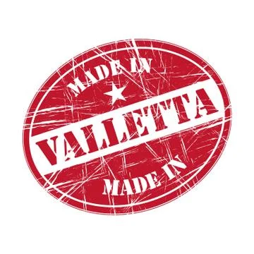 Made in Valletta Stock-Illustration