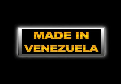 Made in venezuela. Stock Illustration